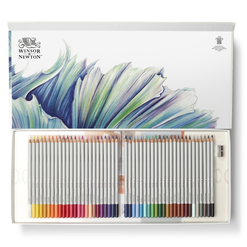 WINSOR & NEWTON Pastelky WINSOR & NEWTON, 48ks + příslušenství v krabičce