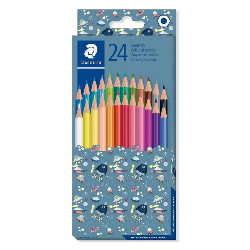 Pastelky STAEDTLER Pattern Mix, 24ks