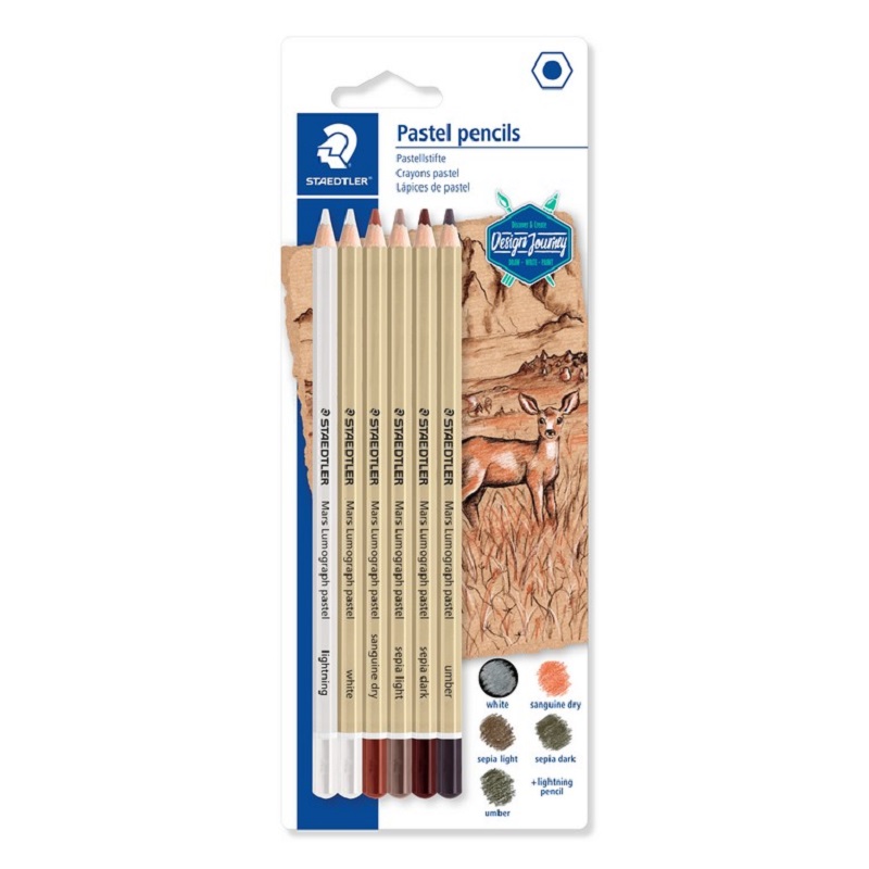 Skicovací tužky STAEDTLER Design Journey, 6ks