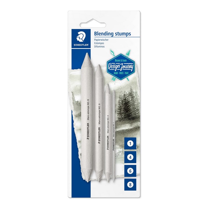 Papírové roztírátko STAEDTLER Design Journey, 4ks