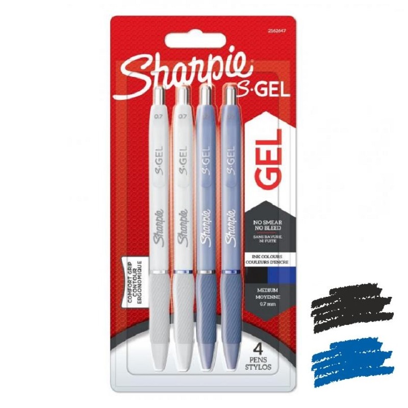 SHARPIE gelové pero S-GEL Style, 4ks