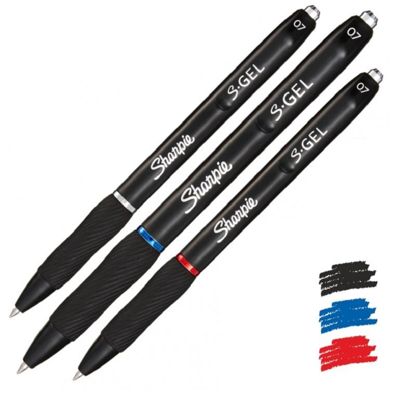 SHARPIE gelové pero S-GEL, 3ks