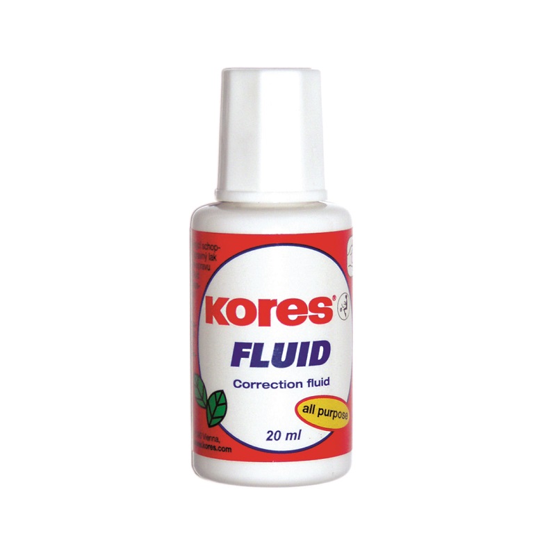 KORES korekční lak Fluid, 20ml se štětečkem