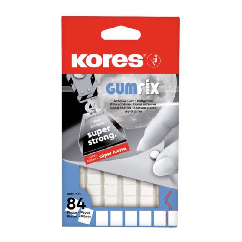 KORES lepící hmota Gumfix, 84ks