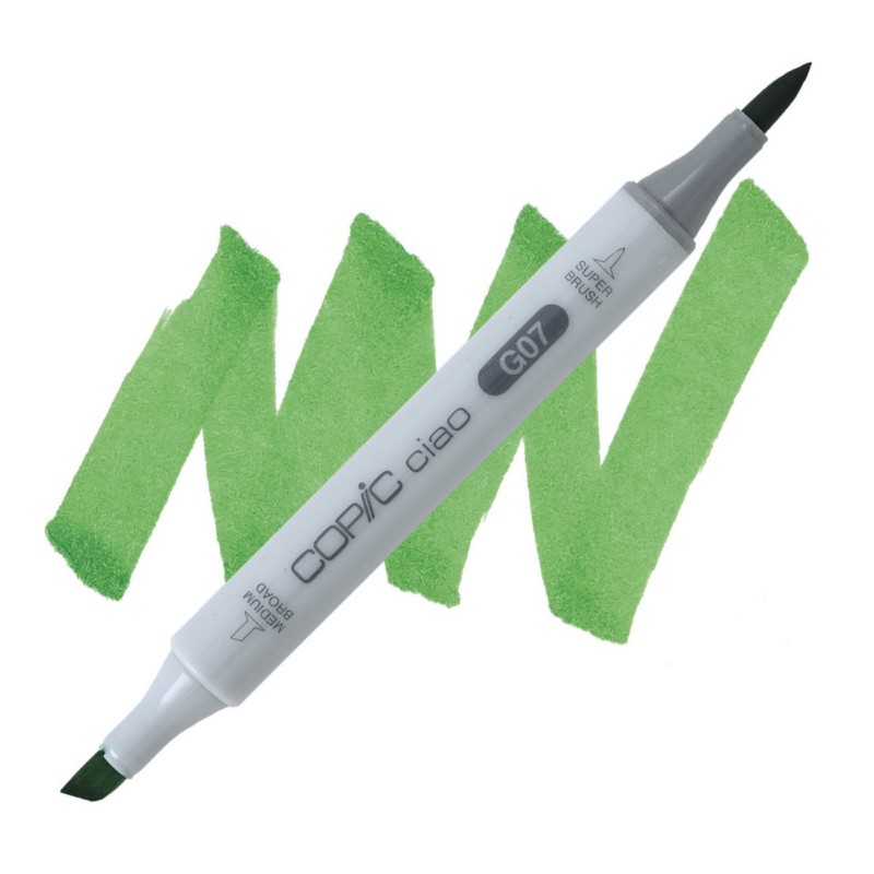 Lihová fixa COPIC Ciao oboustranná Brush & Chisel, G07 Nile green