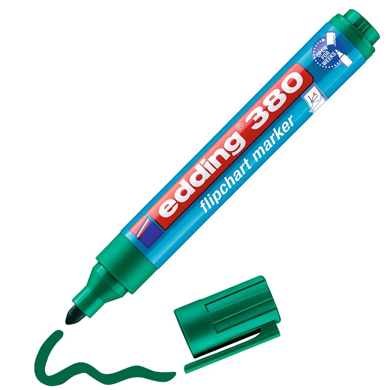 Popisovač na flipchart EDDING 380, zelený