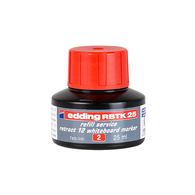 Inkoust EDDING RBTK 25 pro popisovače na papír, červený