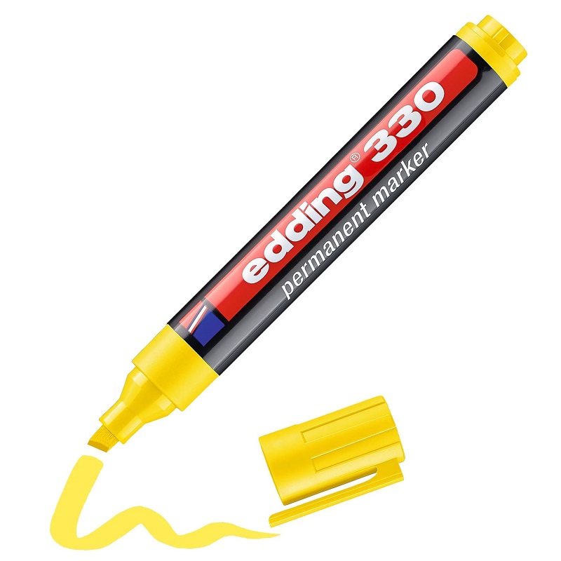 Permanentní popisovač EDDING 330, žlutý