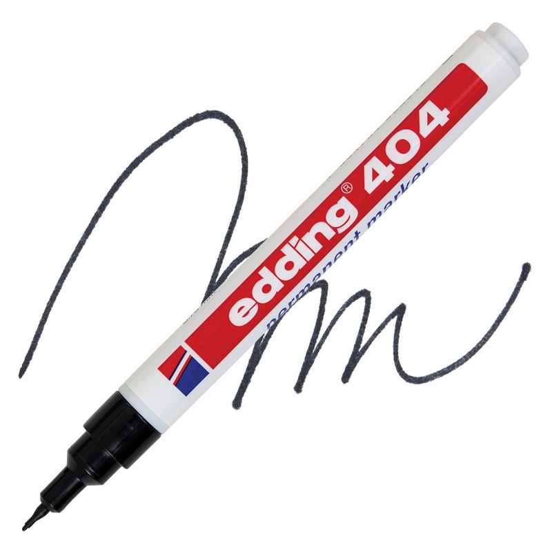 Permanentní popisovač EDDING 404, černý