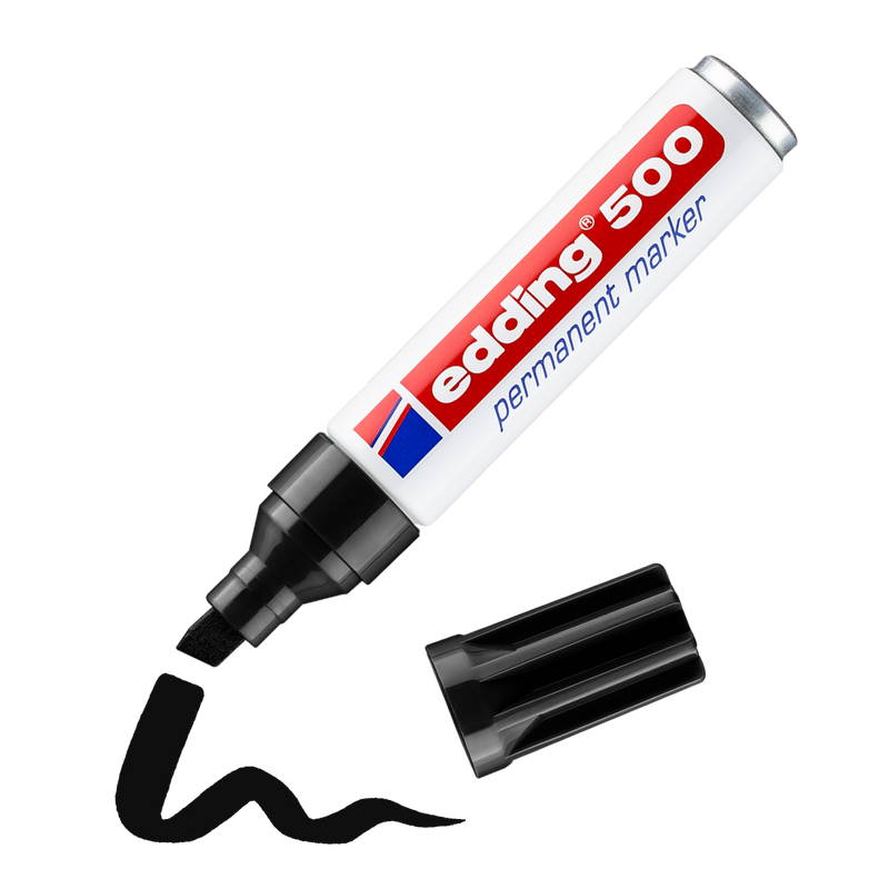 Permanentní popisovač EDDING 500, černý
