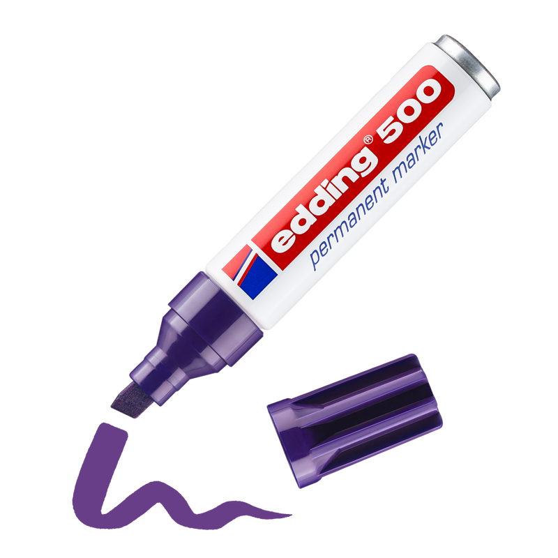 Permanentní popisovač EDDING 500, fialový