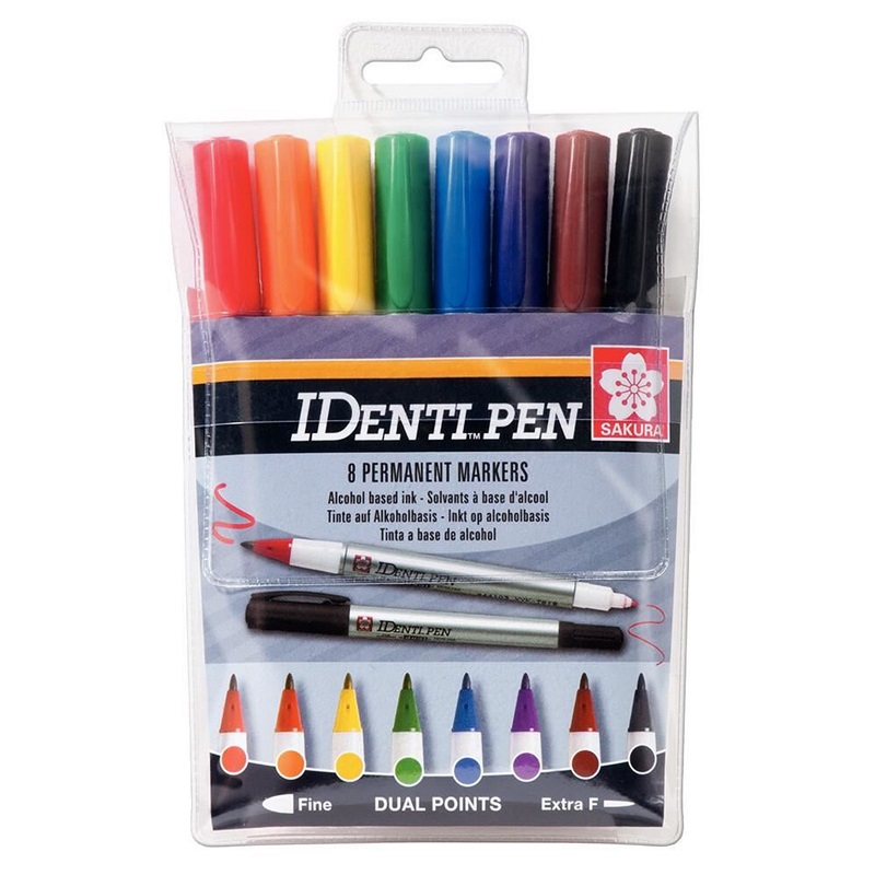 Sakura IDENTI PEN oboustranný, 8ks