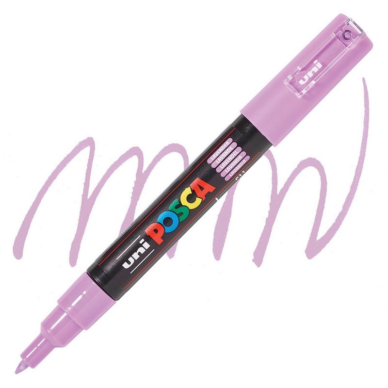 Akrylová fixa UNI POSCA 1M, levandulová (P11)