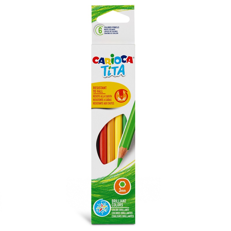 Pastelky CARIOCA Tita, 6ks