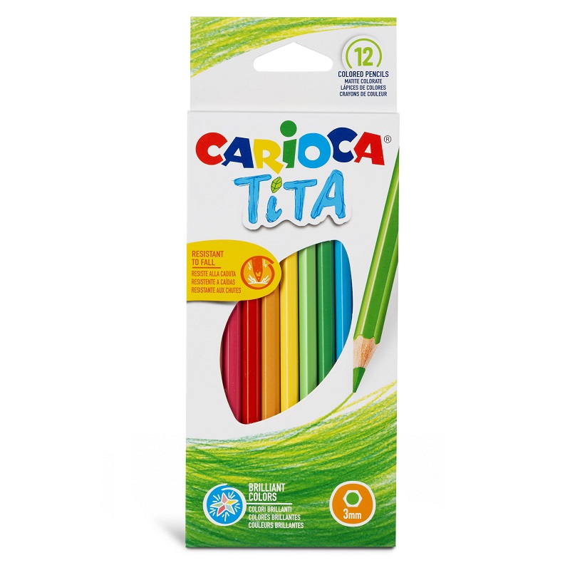 Pastelky CARIOCA Tita, 12ks