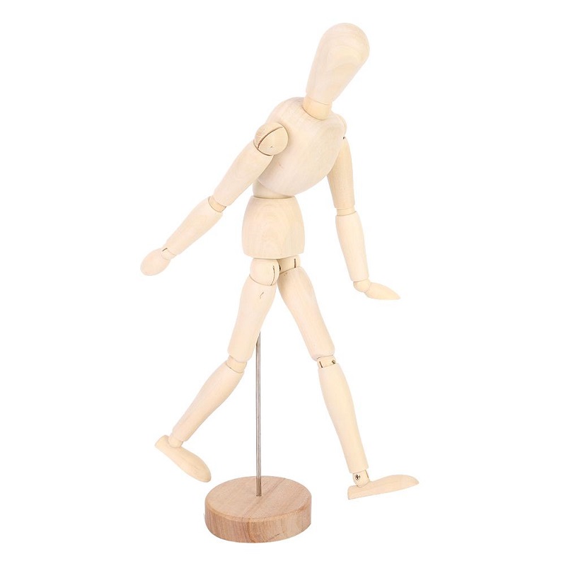 Kloubová figurka dřevěná 11cm