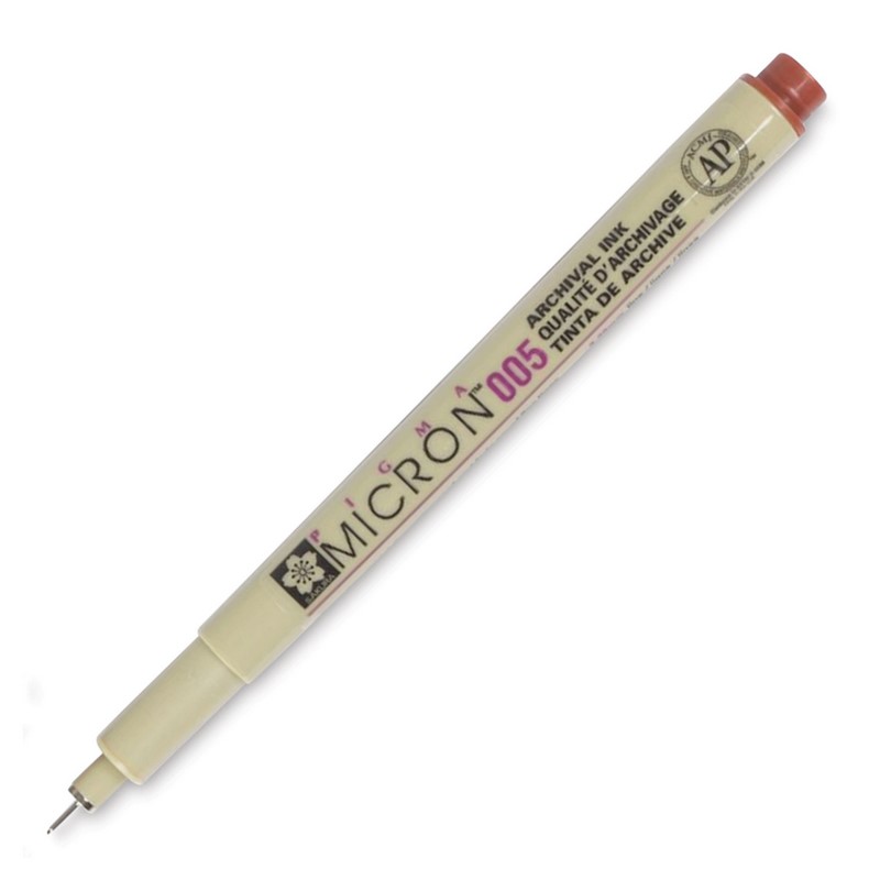 Sakura PIGMA MICRON 005 hnědý 0,2mm