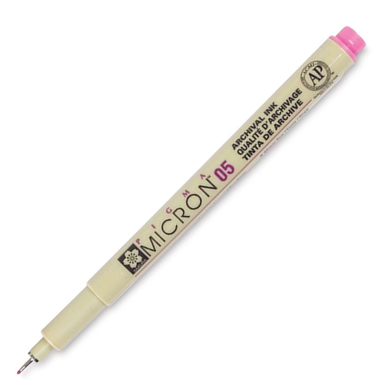 Sakura PIGMA MICRON 05 růžový 0,45mm