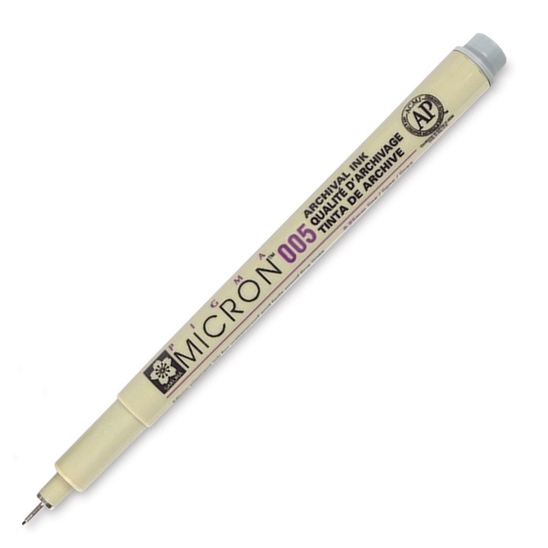 Sakura PIGMA MICRON 005 světle šedý 0,2mm