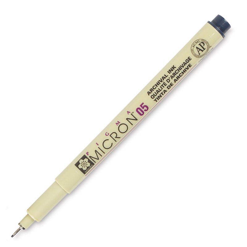 Sakura PIGMA MICRON 05 modro černý 0,45mm