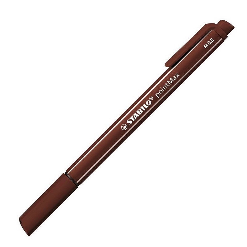 Fix STABILO pointMax, hnědý (45)