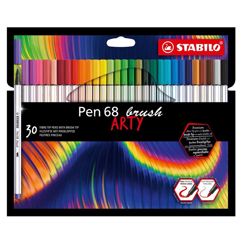 Fix STABILO Pen 68 brush, 30ks ARTY