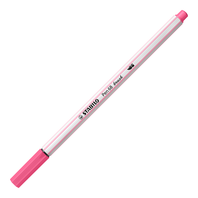 Fix STABILO Pen 68 brush, světle růžový (29)