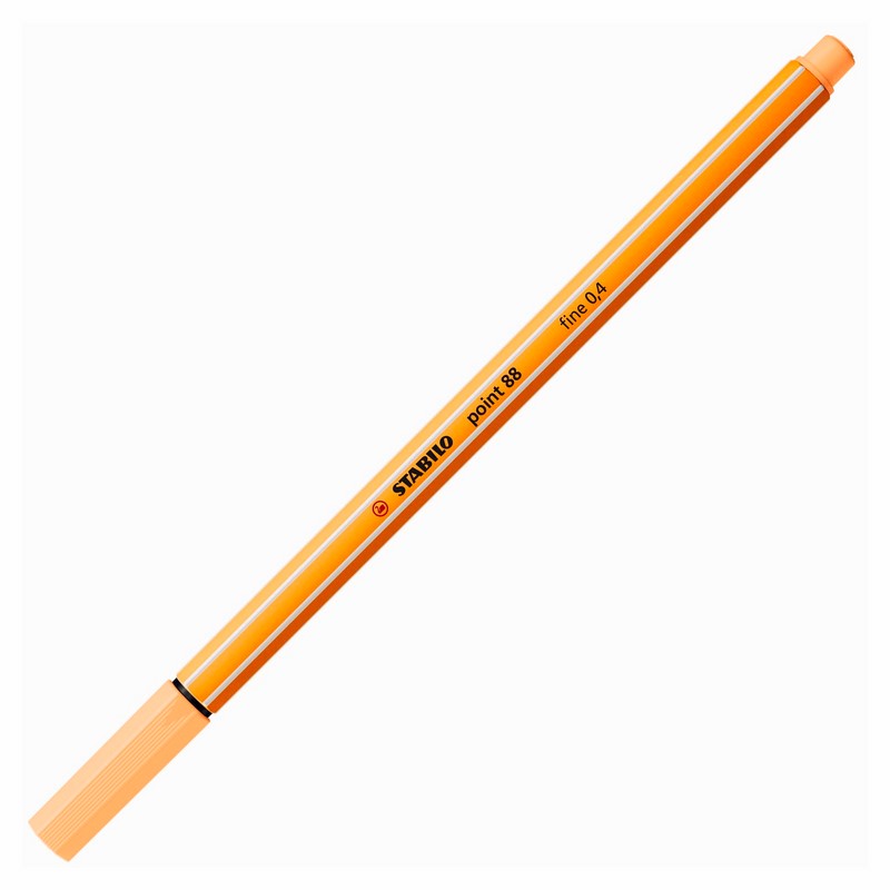 Liner STABILO point 88, světle oranžový (25)