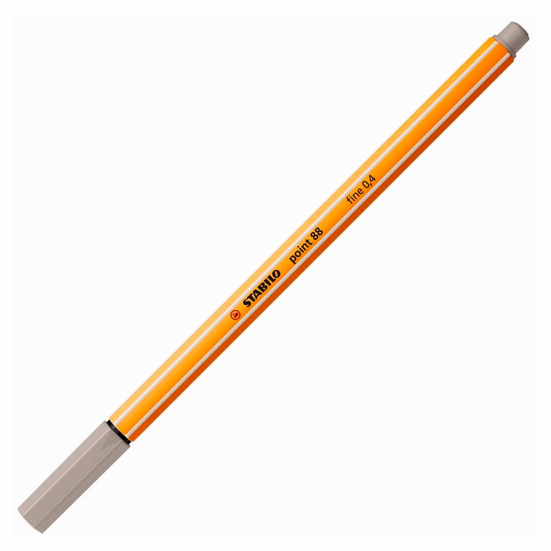 Liner STABILO point 88, šedý Warm (93)