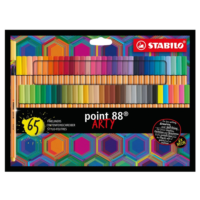 Liner STABILO point 88, 65ks ARTY