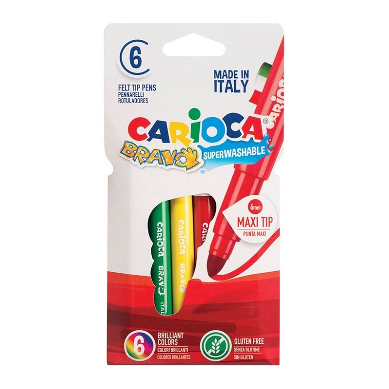 Fixy CARIOCA Bravo, 6ks