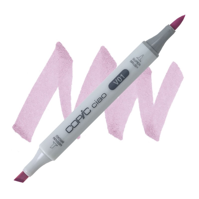 Lihová fixa COPIC Ciao oboustranná Brush & Chisel, V01 Heath