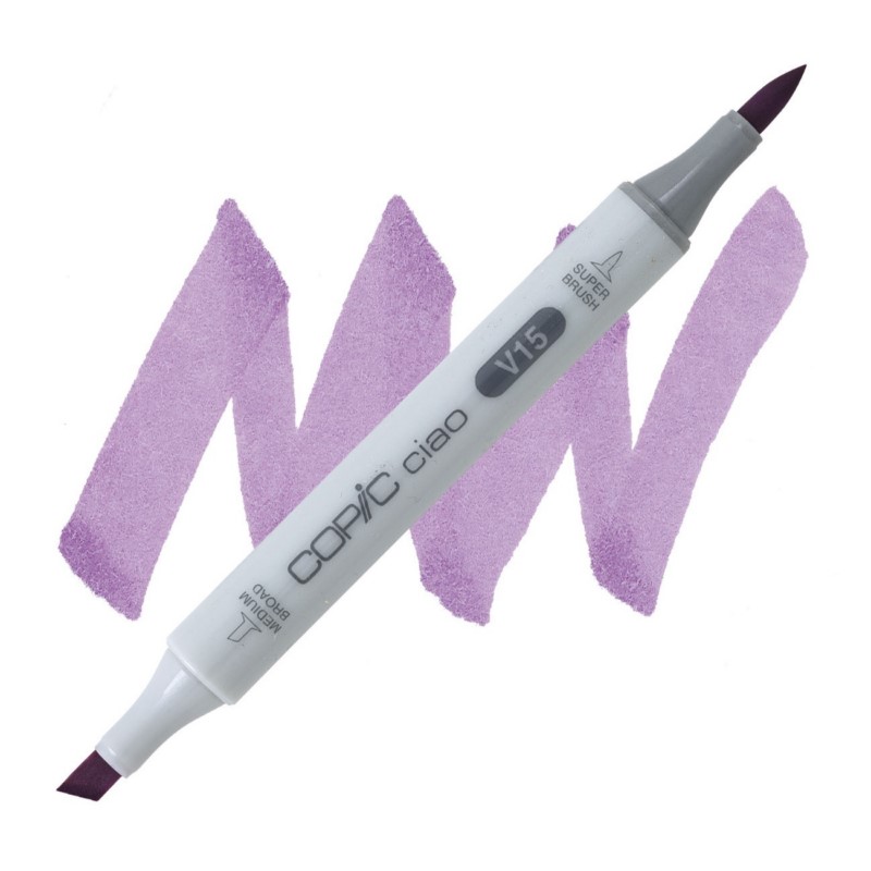 Lihová fixa COPIC Ciao oboustranná Brush & Chisel, V15 Mallow