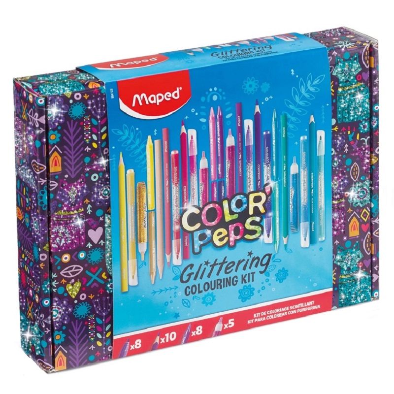 Výtvarná sada MAPED CREATIV 31ks Glitter