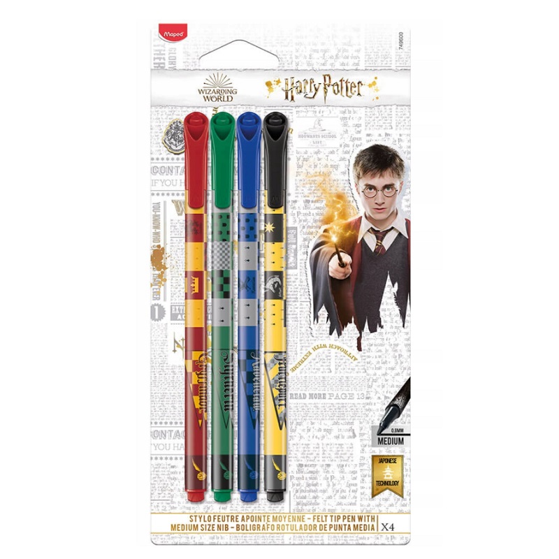 Fixy MAPED Color Peps Deco Harry Potter, 4ks