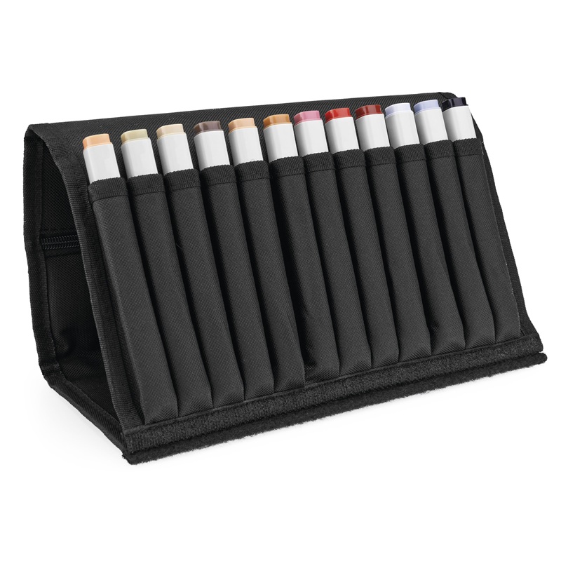 Lihové fixy COPIC Classic oboustranné Fine & Chisel 12ks, pro architekturu v penále