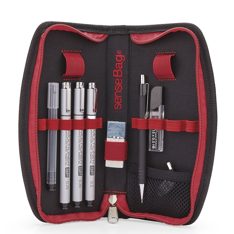 Technické linery COPIC SP, 8ks College Set "A" v penále