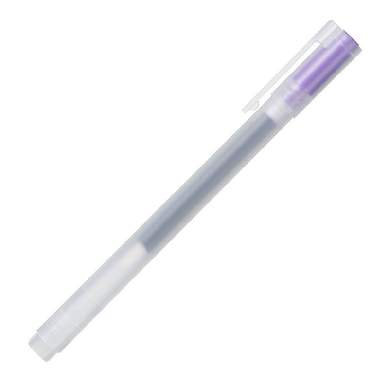 Gelové pero MUJI 0,5mm, fialové