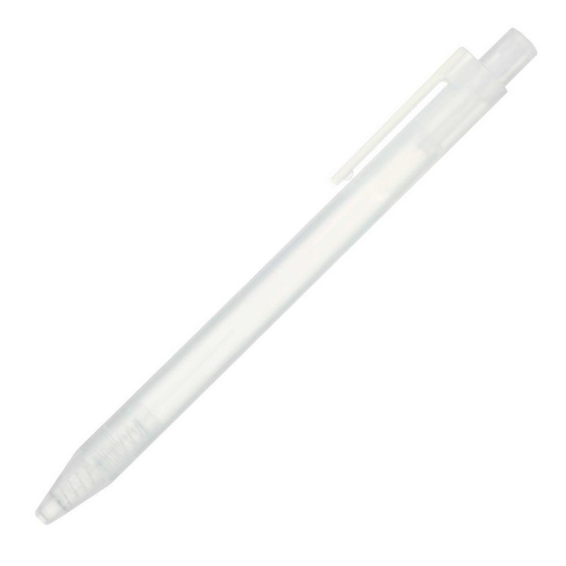 Prázdné MUJI pero "CLICKER", čiré