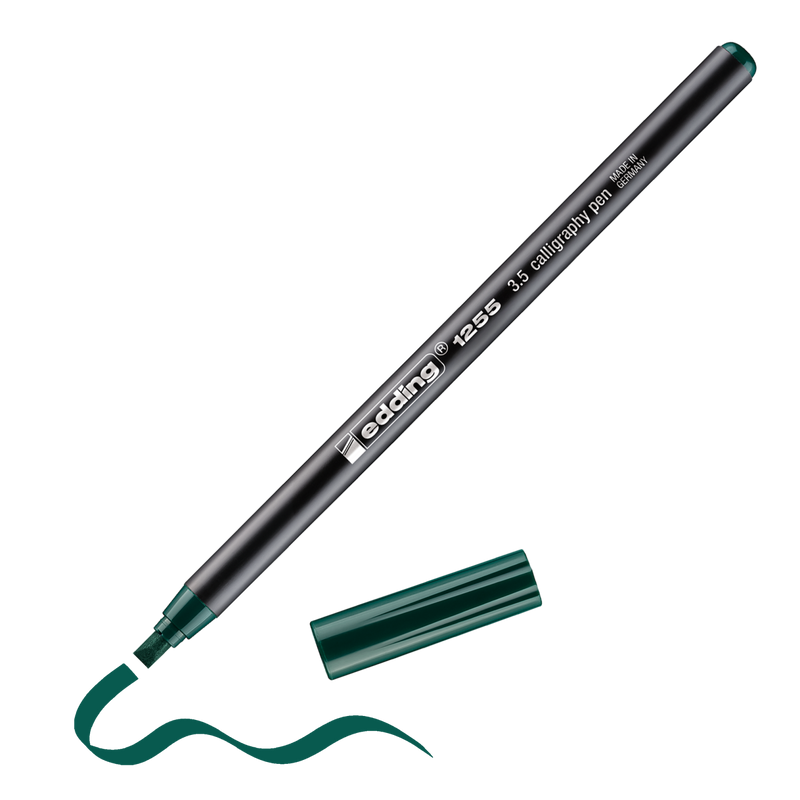 Kaligrafický fix EDDING 1255 na papír 3,5mm, zelený