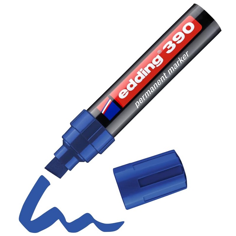 Permanentní popisovač EDDING 390, modrý
