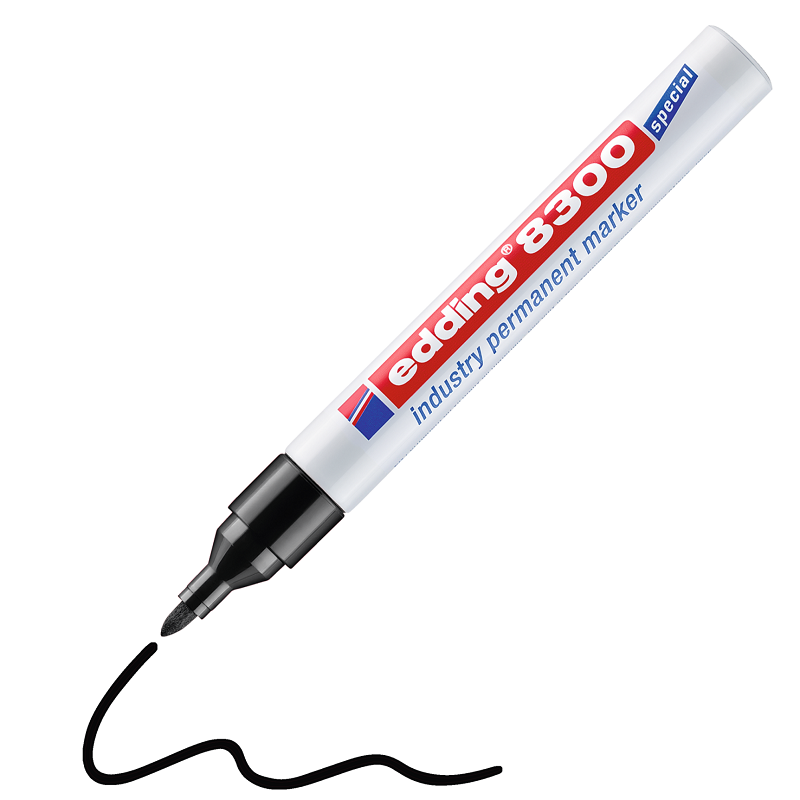 Průmyslový popisovač EDDING 8300, černý