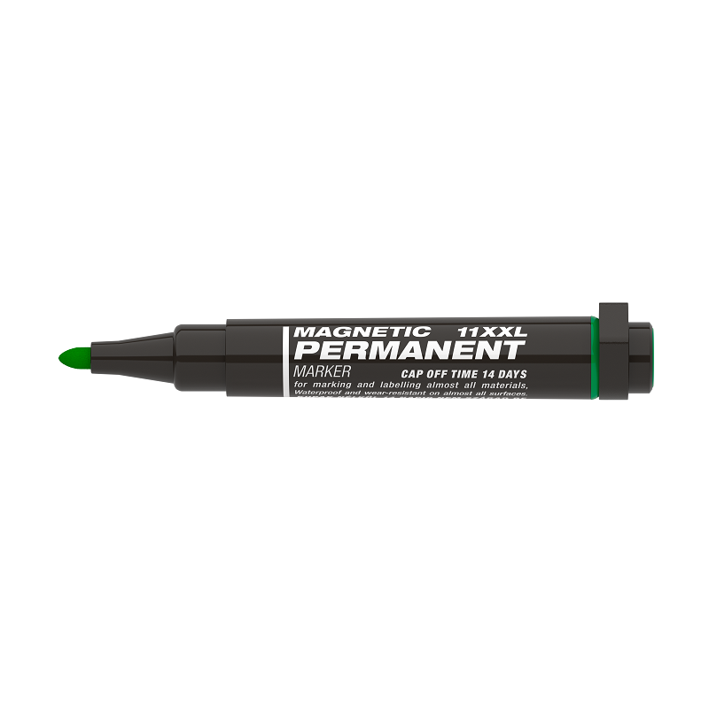 Magnetický popisovač ICO permanentní Magnetic, zelený