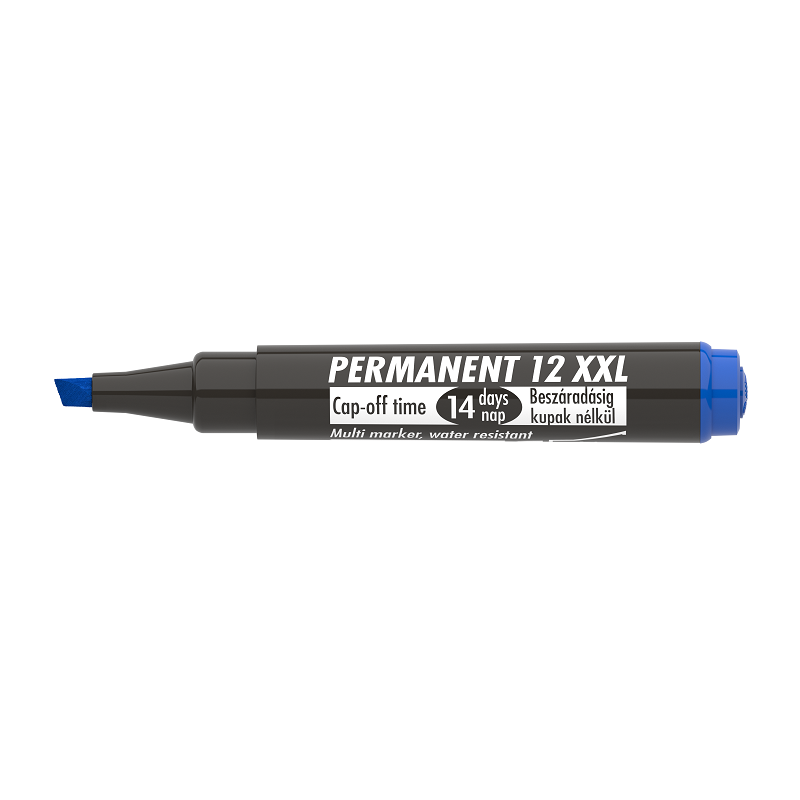 Popisovač ICO permanentní 12 šikmý, modrý