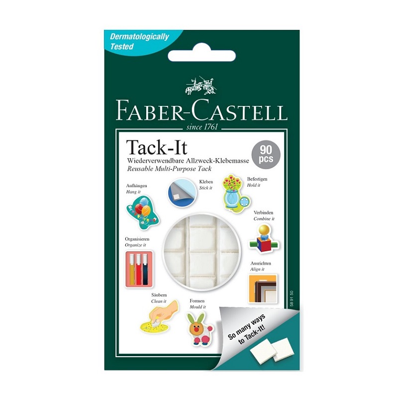 FABER-CASTELL lepící hmota Tack-It, 90ks