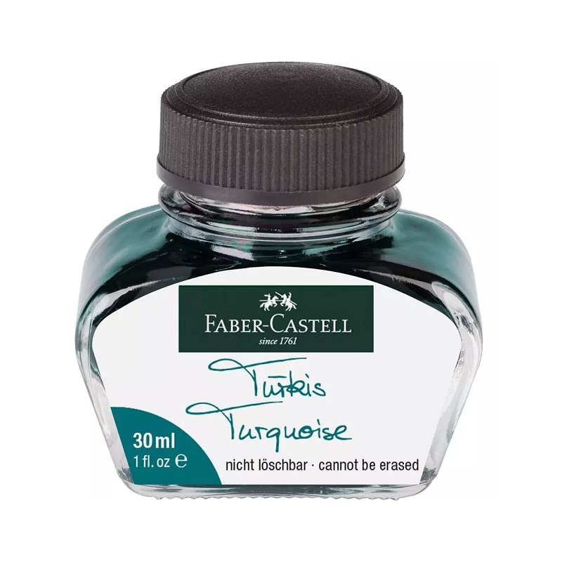 FABER-CASTELL inkoust 30ml, tyrkysový