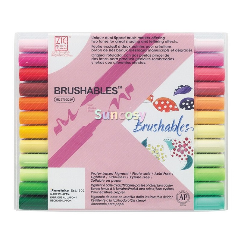 KURETAKE ZIG Memory System Brushables, 24ks