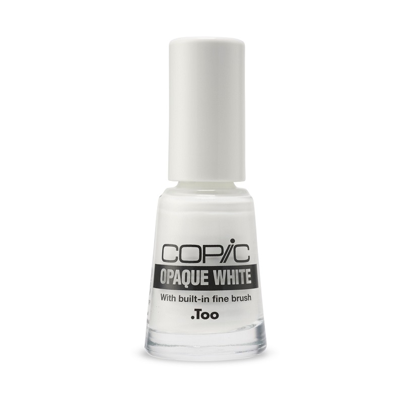 Inkoust COPIC Opaque White, 6ml se štětečkem