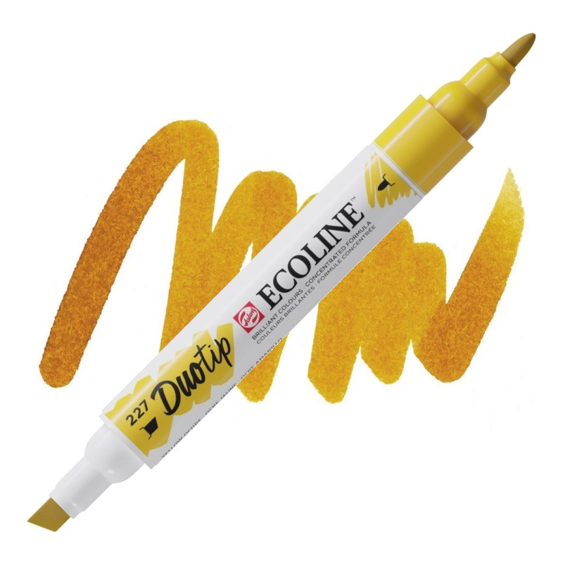 ROYAL TALENS Akvarelový ECOLINE Duo Tip, 227 Yellow Ochre