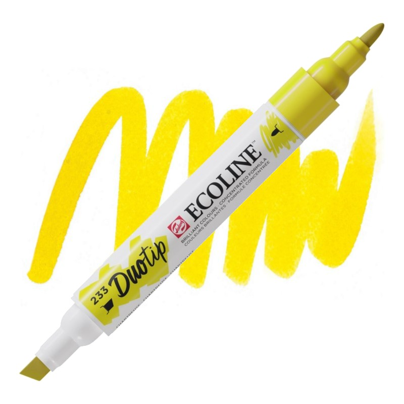 ROYAL TALENS Akvarelový ECOLINE Duo Tip, 233 Chartreuse